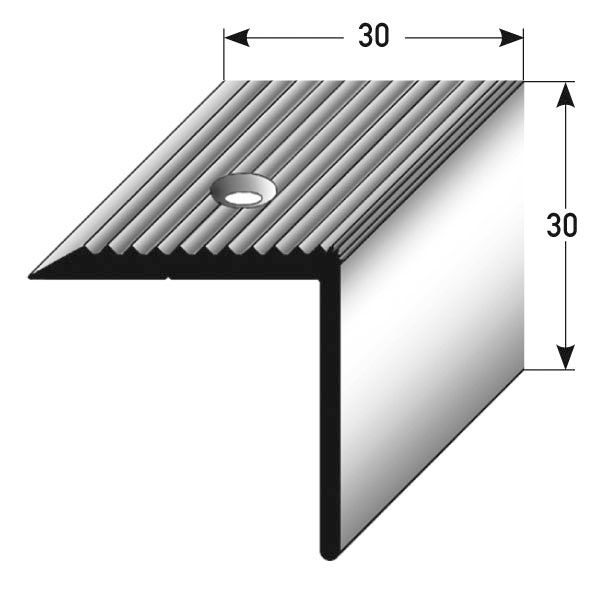 Winkelprofil gebohrt 100 x 3 cm