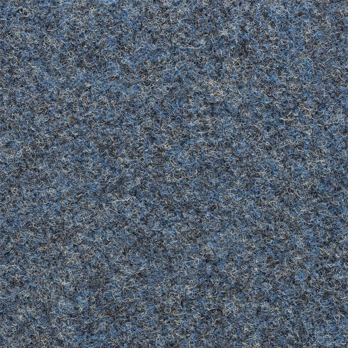 Teppichfliesen 50 x 50 cm Nadelvlies STRONG 966 Modul 024 Blau