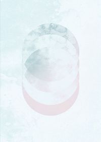 Komar Wandbild - Tessera Glacies - Größe: 30 x 40 cm