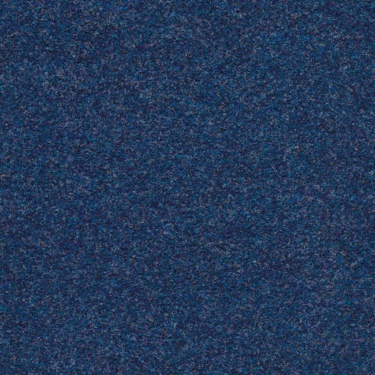 Teppichboden Nadelvlies FINETT SOLID modular f729504 Marineblau - Rollenbreite 200 cm