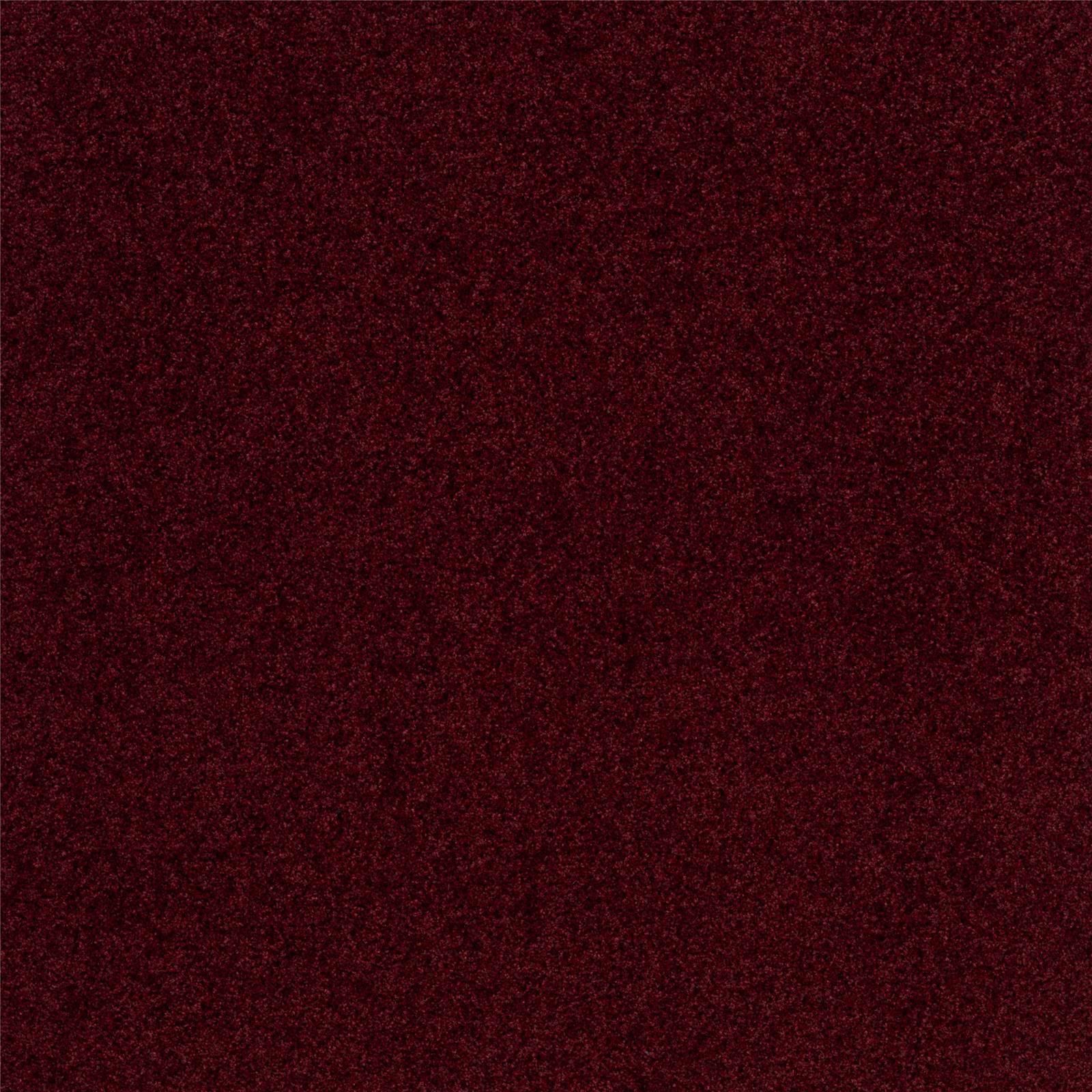 Teppichfliesen 50 x 50 cm NIZZA SL Saxony-Velours Rot 890 uni