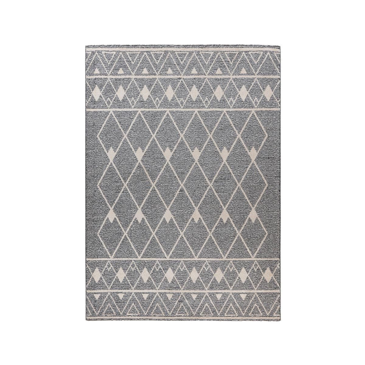 Teppich Rhombus 325 Grau / Beige 160 cm x 230 cm