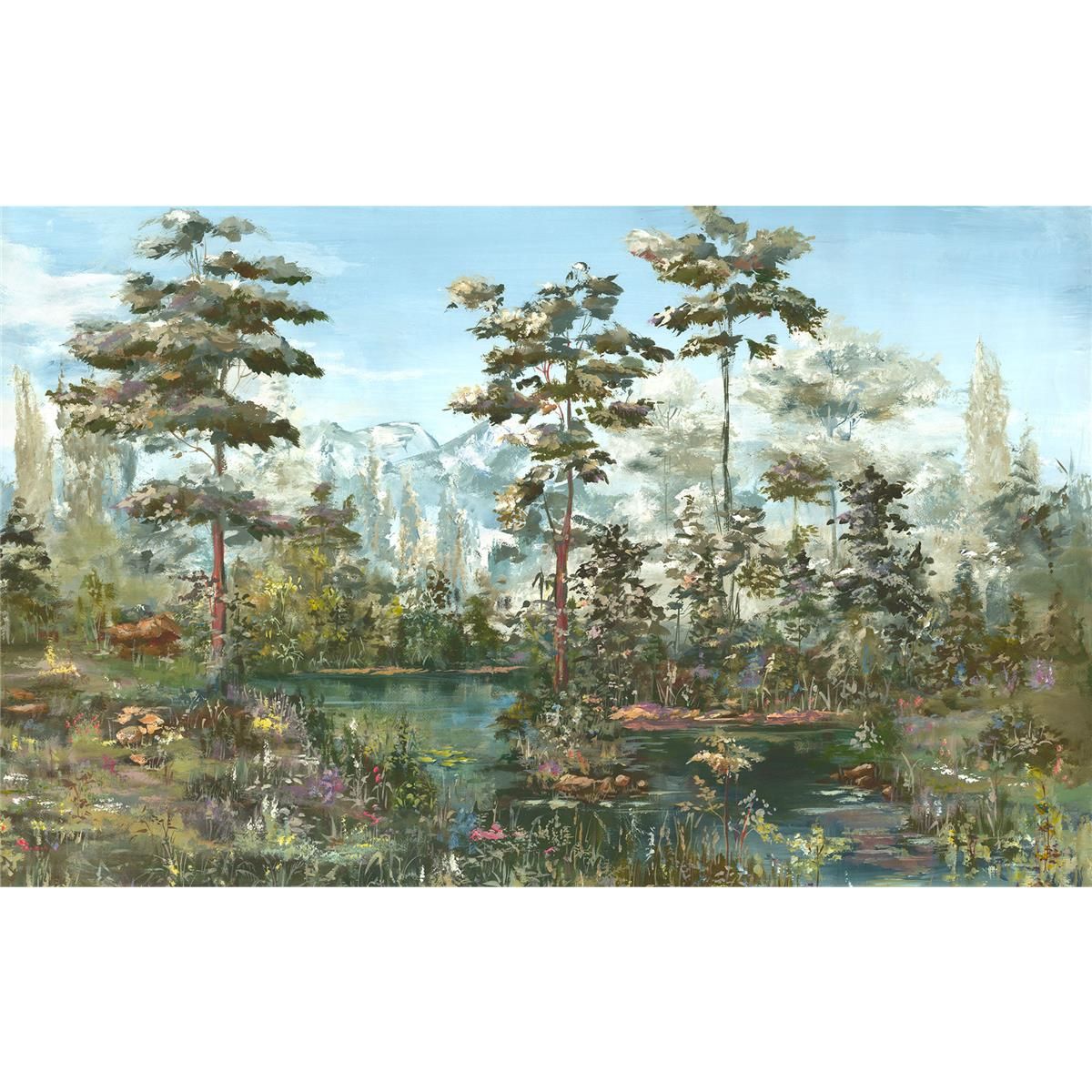Vlies Fototapete - Harmonic Homeland - Größe 400 x 250 cm