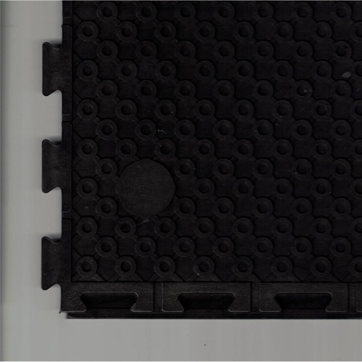 PVC-Industrieboden BITEO verdeckte Klickfliese Beton Design 610 mm x 610 mm - 8,2 mm Dicke