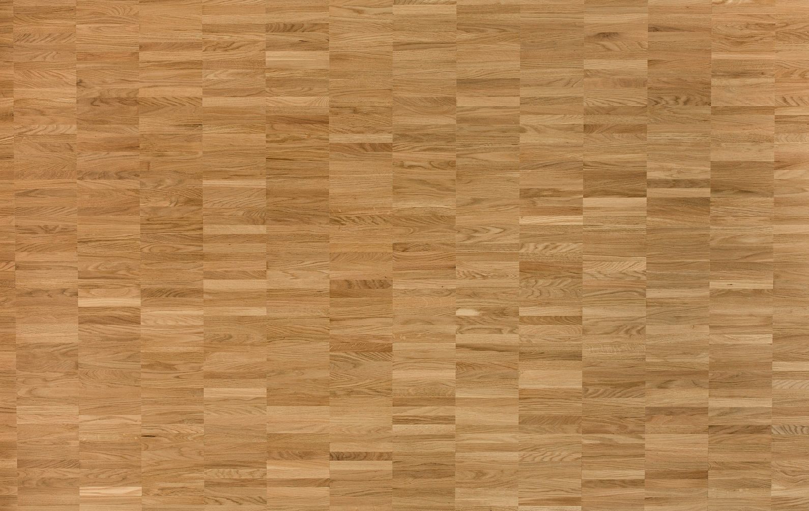 Mosaikparkett auf Netz verklebt 8mm PER30 Eiche PV NATUR Roh 16 x 2,3 x 0,08 cm