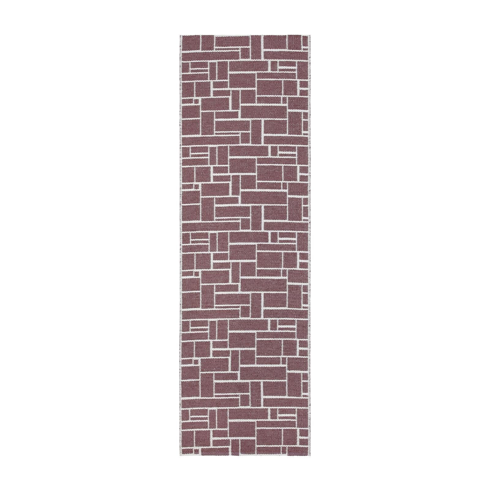 Teppich Swedy DAMA V18 Altrosa - 60 cm x 160 cm