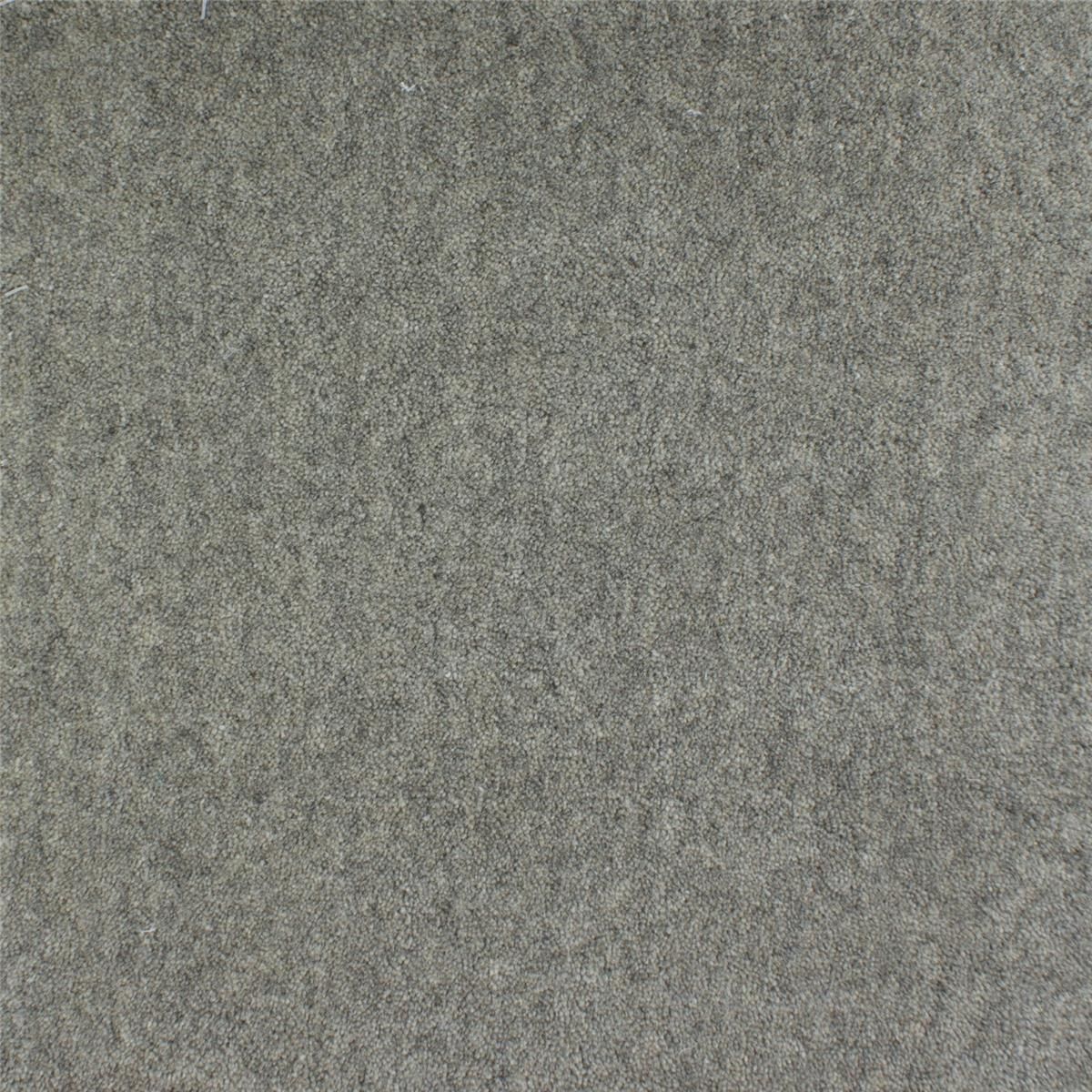 Teppichboden Frisé Grau 187 Eco-Velvet ITC uni - Rollenbreite 400 cm
