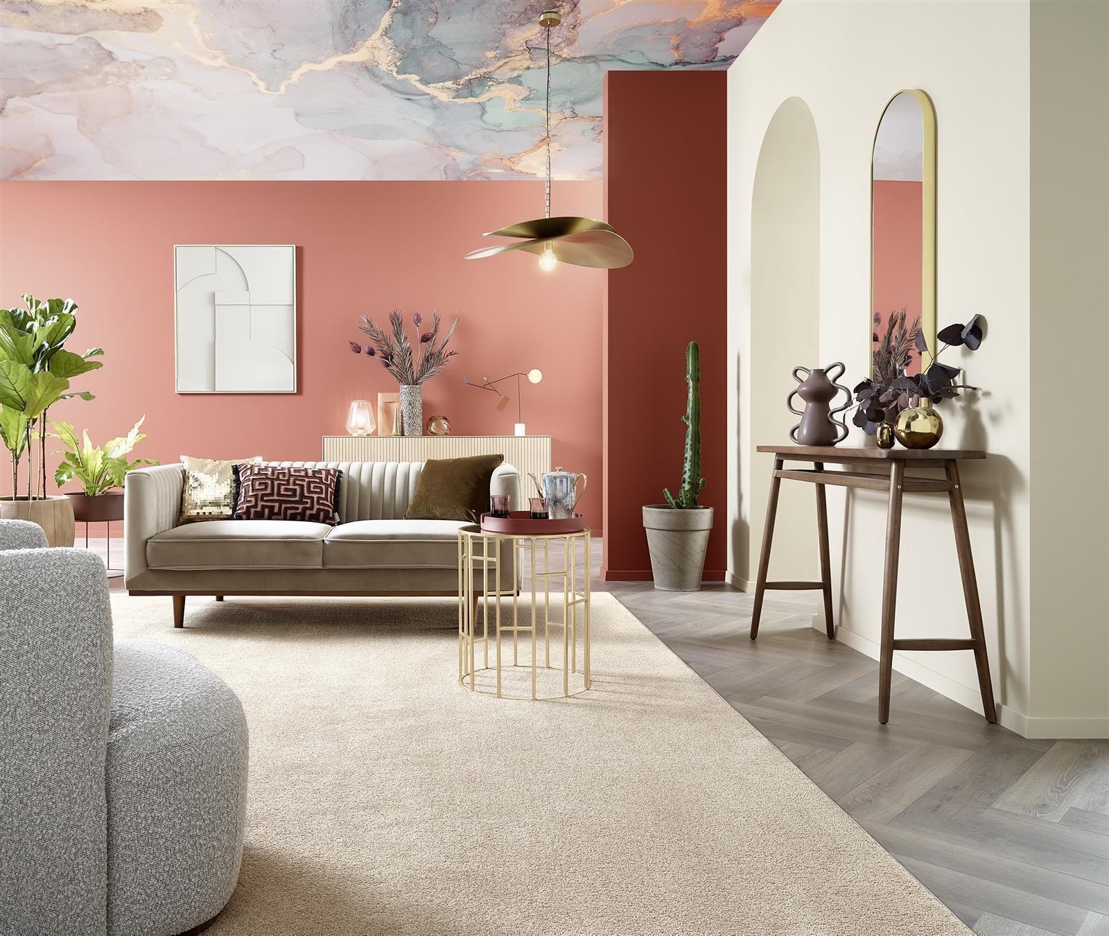 Teppichboden Vorwerk ALBA Weiß 6C99 - Rollenbreite 400 cm