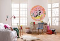 Selbstklebende Vlies Fototapete/Wandtattoo - Minnie Chill - Größe 125 x 125 cm