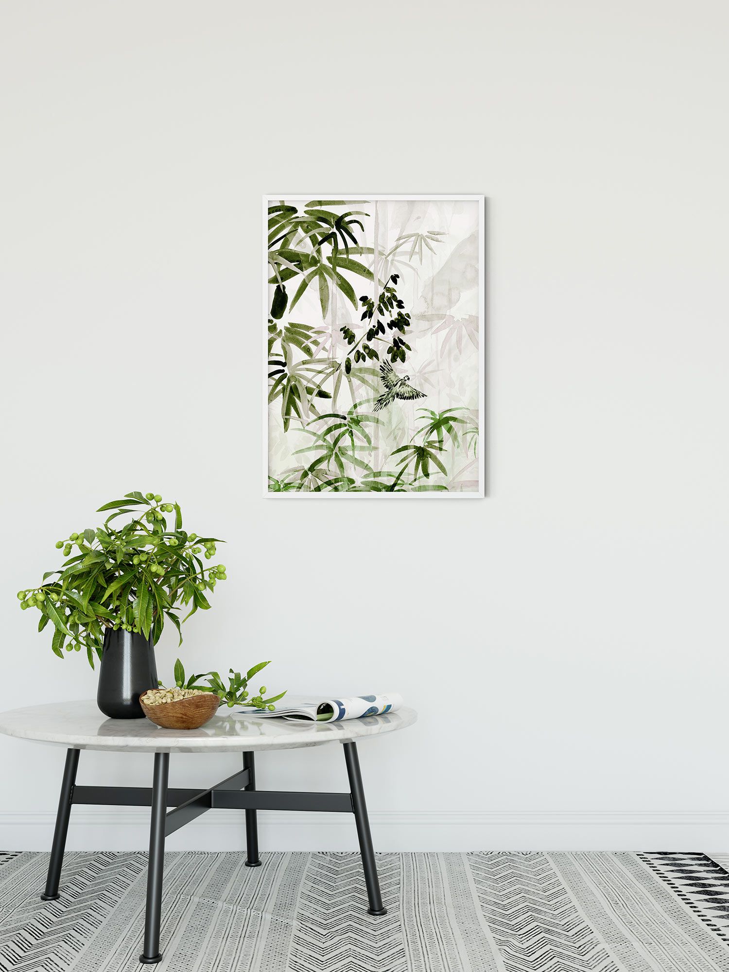 Komar Wandbild - Bamboo Forest - Größe: 30 x 40 cm