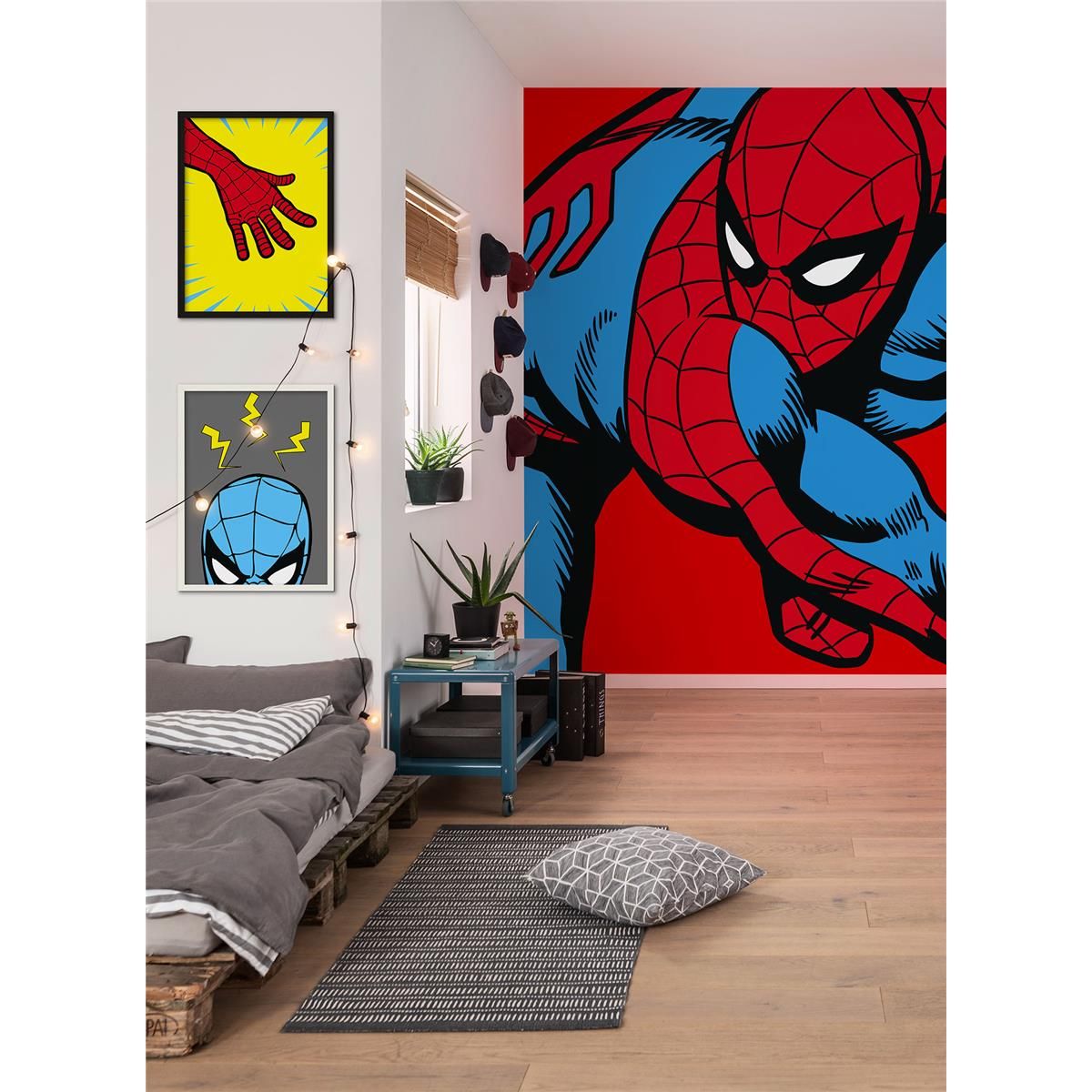 Vlies Fototapete - Marvel PowerUp Spider-Man Watchout - Größe 200 x 250 cm