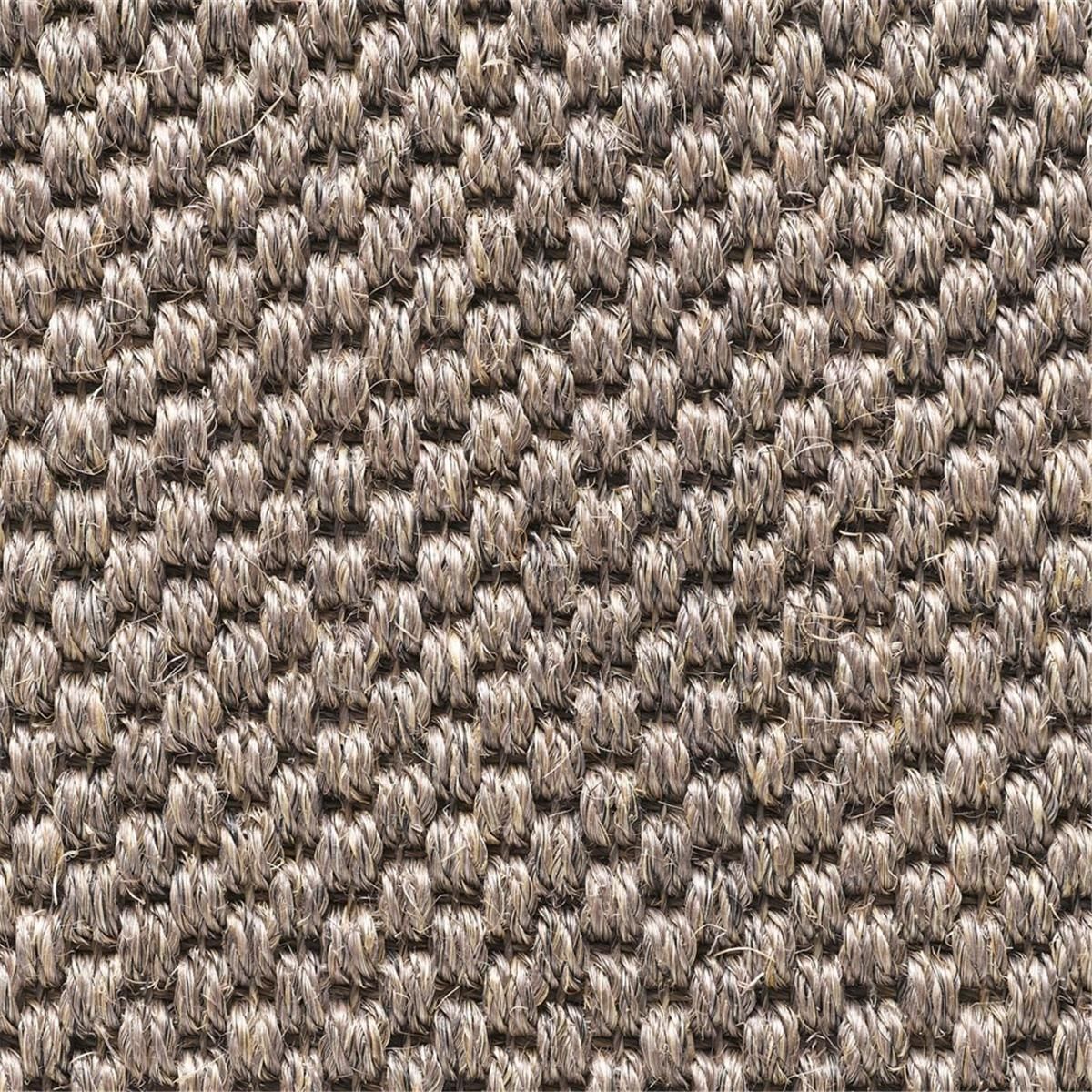 Sisal Teppichboden Bouclé Taupe 9007 Tigra ITC uni - Rollenbreite 400 cm