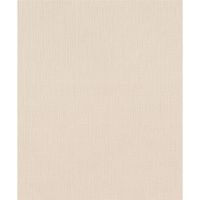 Tapete Basic universell Vinyltapete Warmweiß ansatzfrei 53 cm x 10,05 m