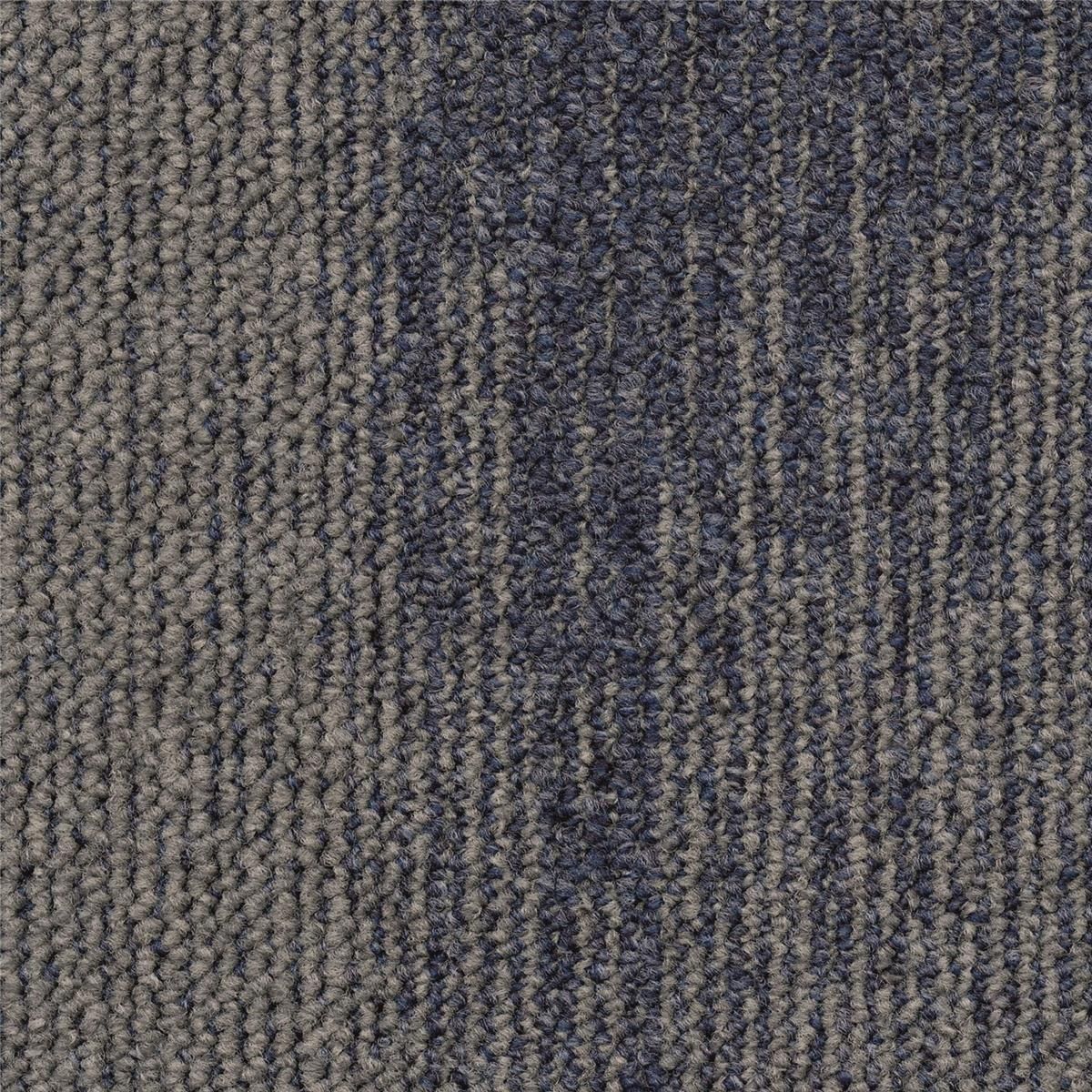 Teppichfliesen Desso Essence Structure AA92 9507 Blau Mittel Schlinge strukturiert 25 x 100 cm