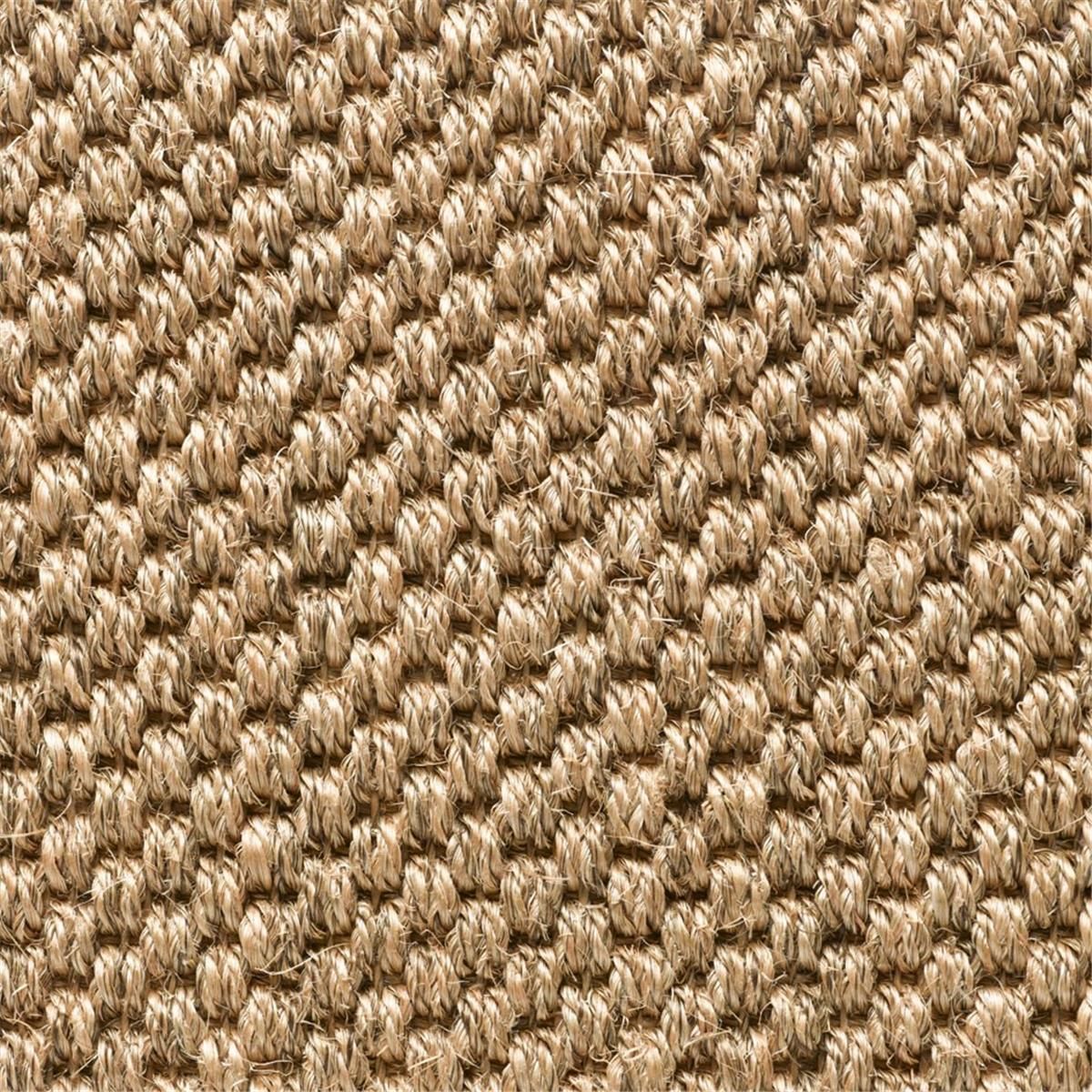 Sisal Teppichboden Bouclé Tigra ITC uni - Rollenbreite 400 cm