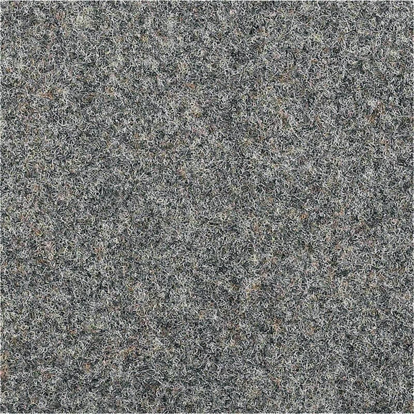 Teppichfliesen 50 x 50 cm Nadelvlies Forto G010 2913 Grau Allover
