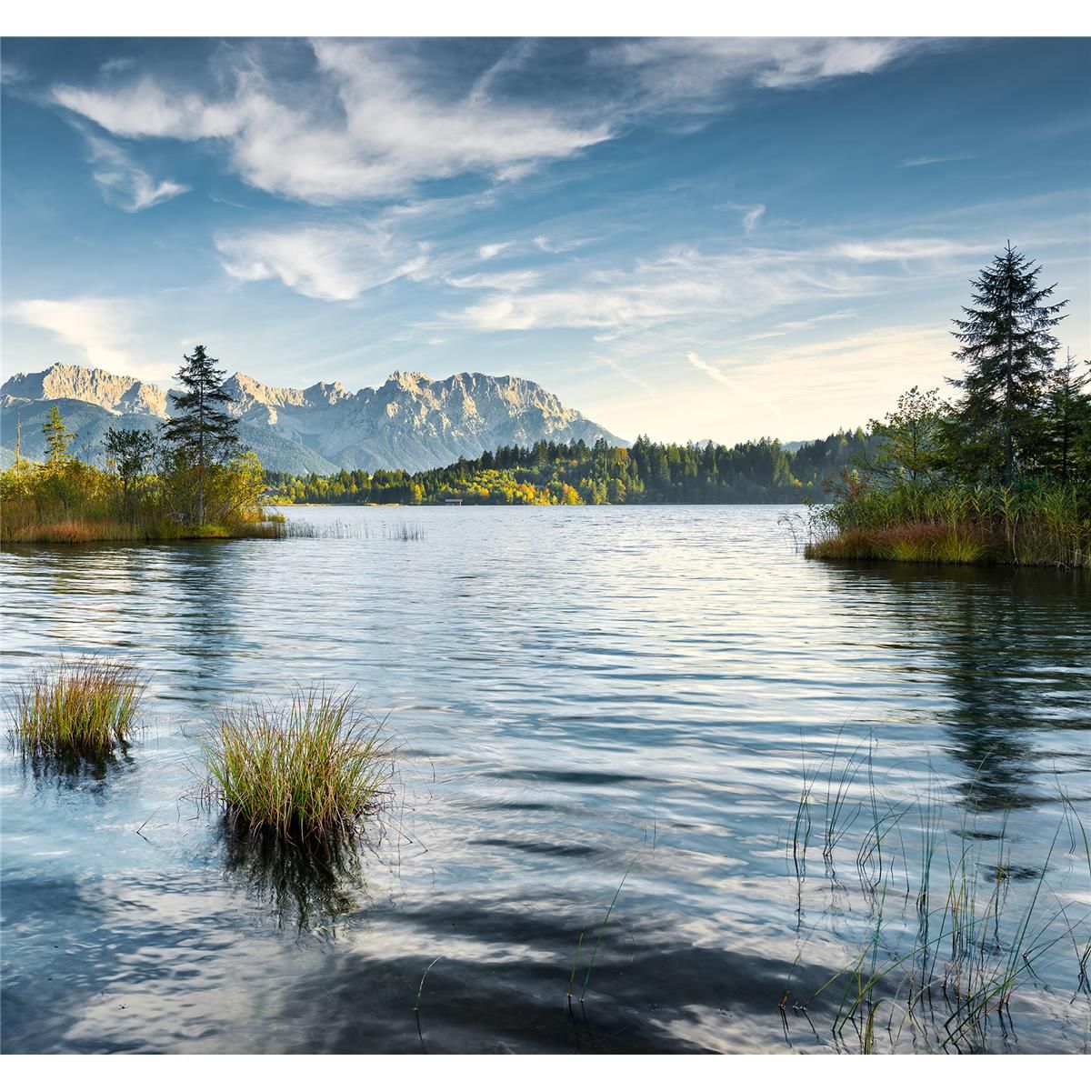 Vlies Fototapete - Am Ende des Tages - Größe 300 x 280 cm