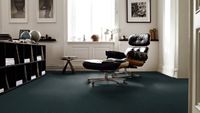 Teppichboden Vorwerk Exclusive 1060 SAFIRA Hochflor Dunkelgrün 4H79 - Rollenbreite 400 cm