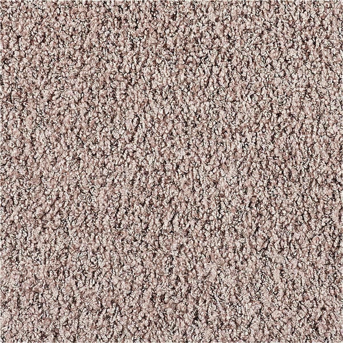 Teppichfliesen 25 x 100 cm selbsthaftend INFLOOR-GIRLOON Chorus-MO Beige 861 uni