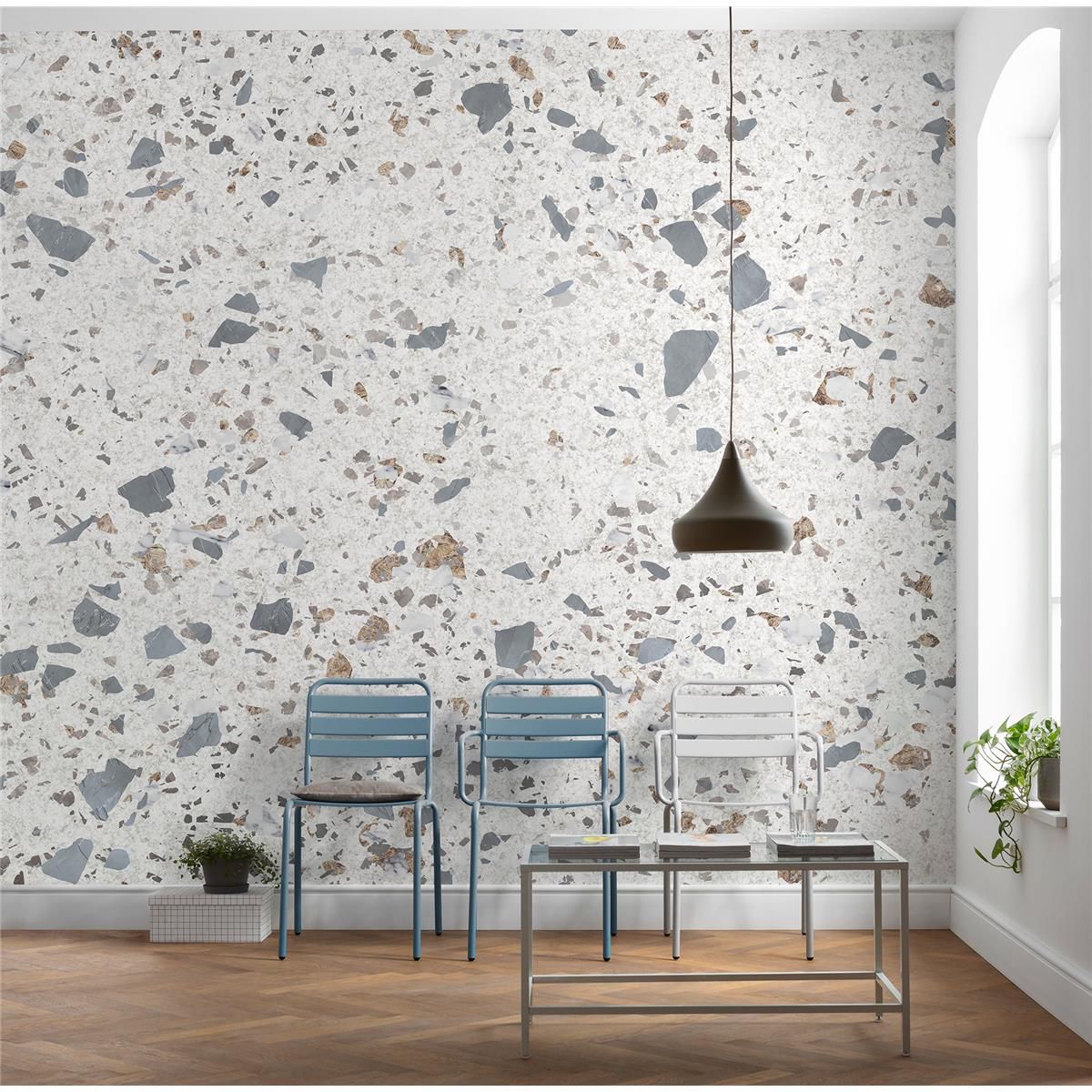 Vlies Fototapete - Terrific Terrazzo - Größe 400 x 250 cm