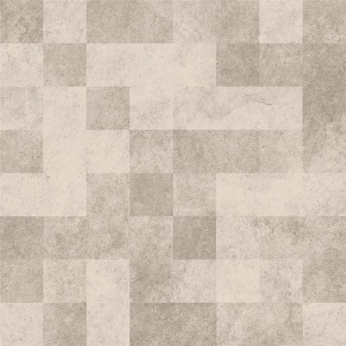 Concrete Grid COLD LIGHT GREY