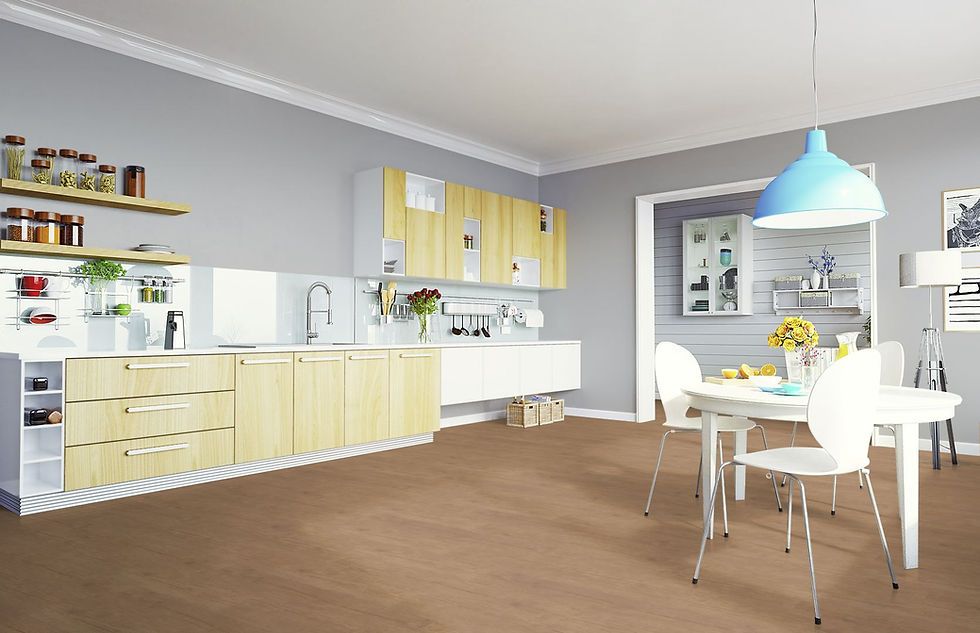 Korkboden Vinyltrend Wood Vinyl zum Kleben Tavern 1220 x 185 mm