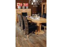 Designvinylboden zum Verkleben Vinylan KF Eiche burgund Planke 123,5 cm x 23 cm  - Nutzschichtdicke 0,3 mm