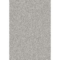 Teppichboden DAS TEPPICHWERK Passion 1001 LUANA Soft Frisé Grau 5U99 - Rollenbreite 400 cm