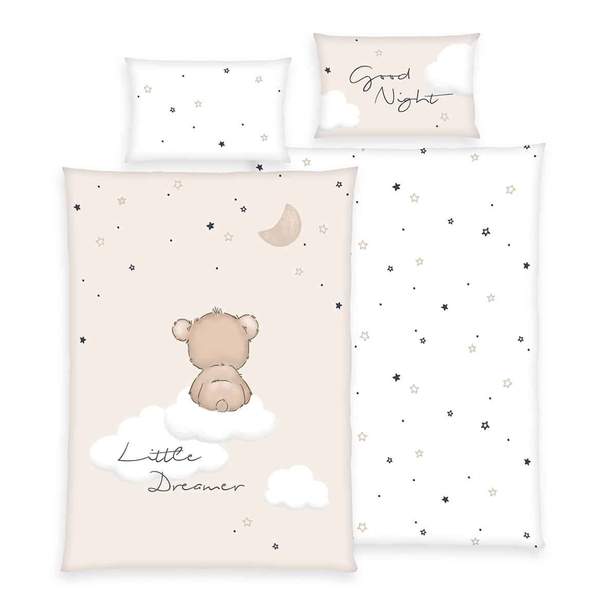 babybest® Bettwäsche - Little Dreamer 40 x 60 cm + 100 x 135 cm