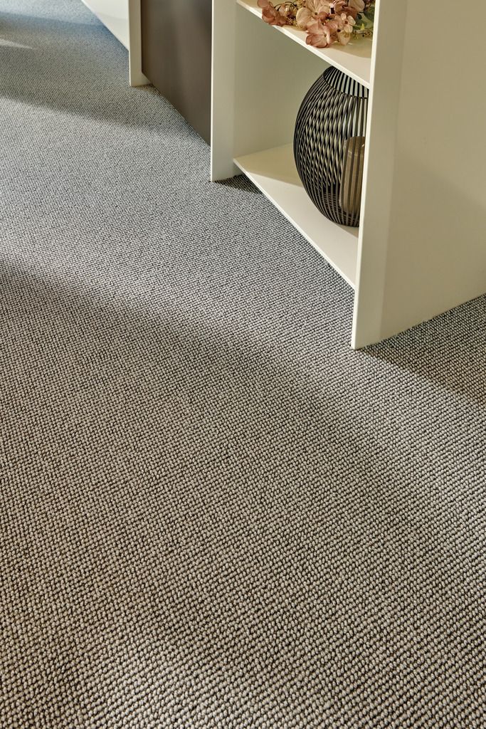 Teppichboden Vorwerk Passion 1005 RUSTICA Schlinge Schwarz 9H54 - Rollenbreite 500 cm