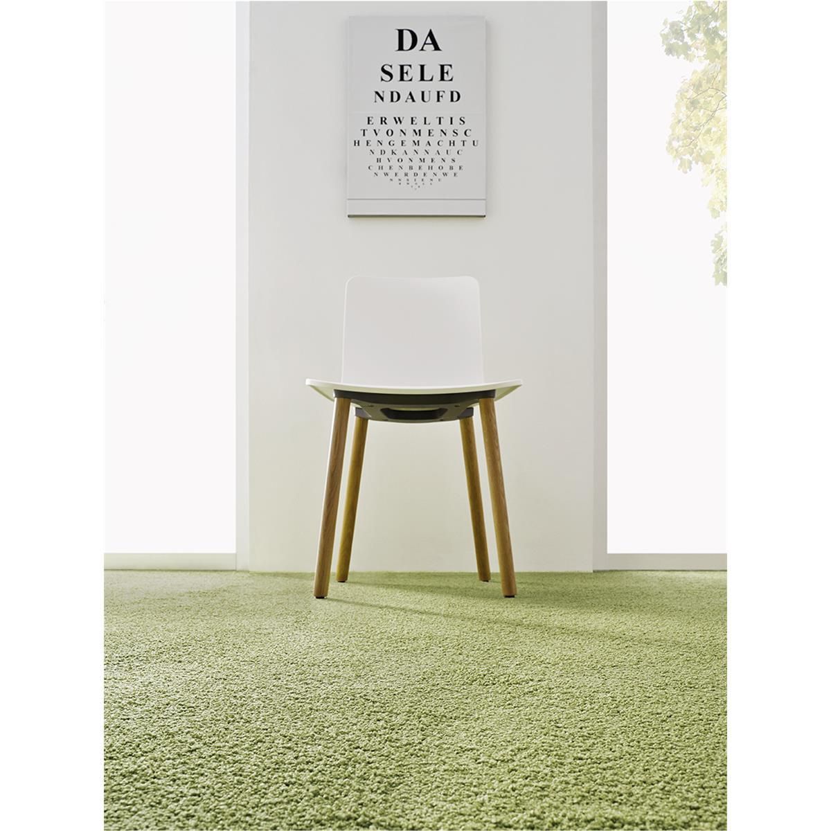 Teppichboden DAS TEPPICHWERK Exclusive 1009 ELARA Shag Frisé Beige 8G83 - Rollenbreite 400 cm