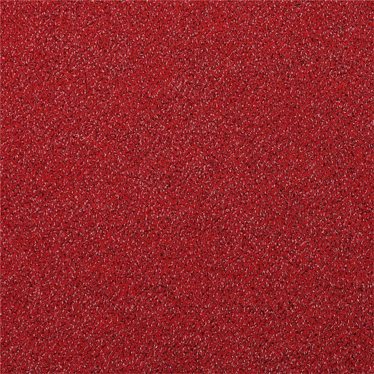 Teppichboden INFLOOR-GIRLOON Crosby/Atlantic Velours Rot 140  - Rollenbreite 400 cm