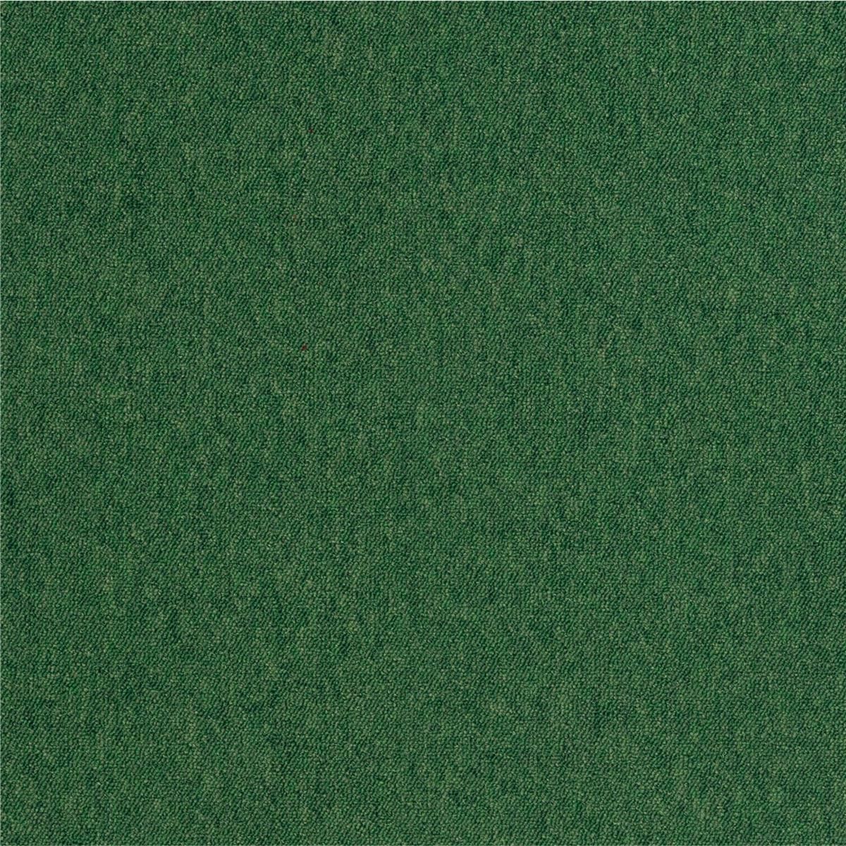 Teppichfliesen 50 x 50 cm COMO SL Schlinge Grün 410 uni