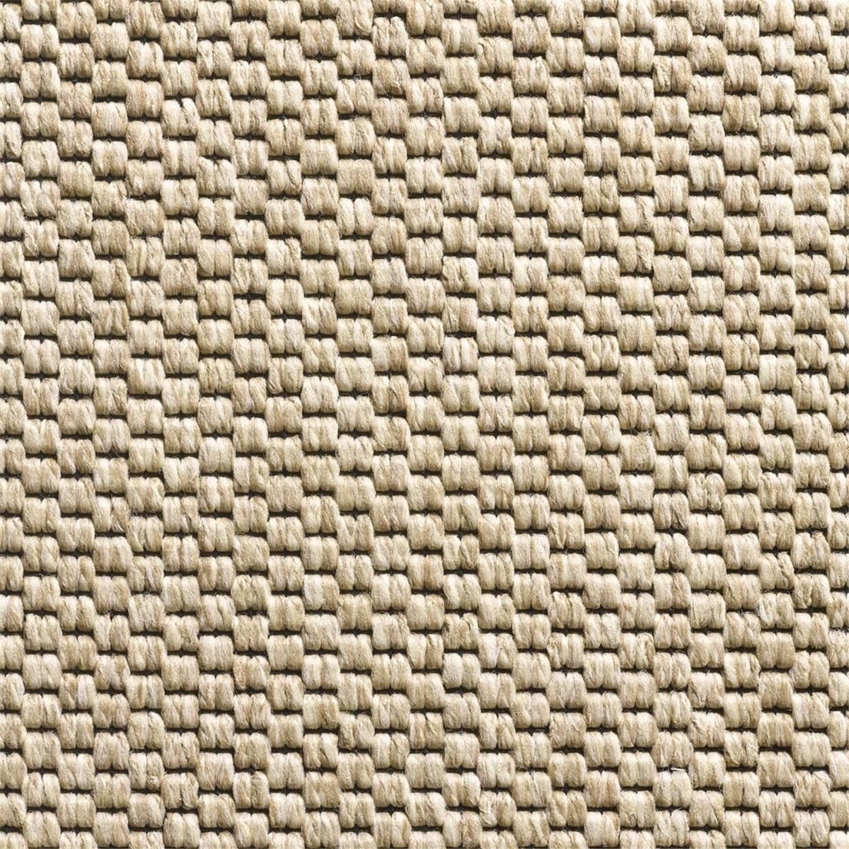 Teppichboden Gewebt Mocca 3412 Lima ITC uni - Rollenbreite 500 cm