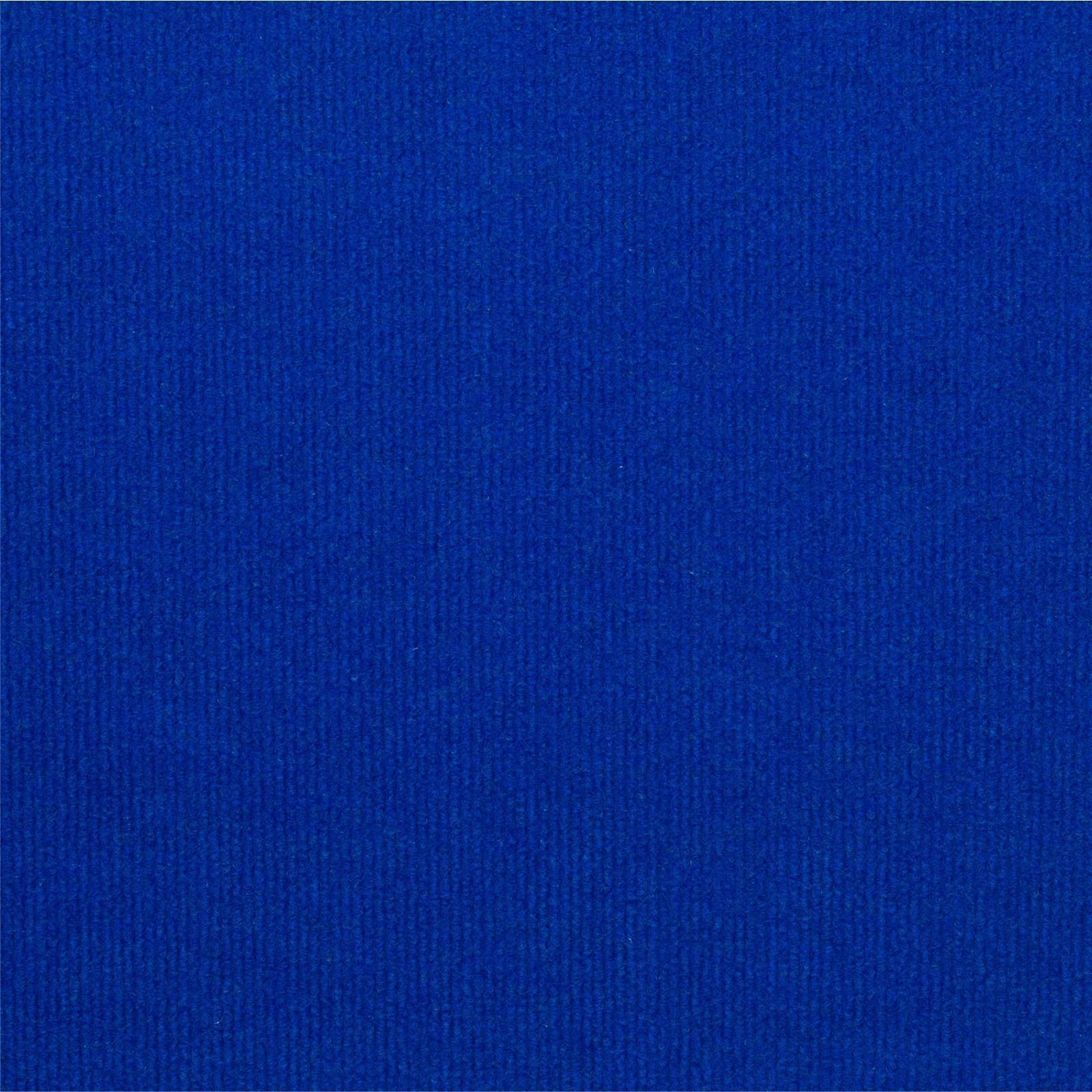 Teppichfliesen 50 x 50 cm TREND SL Grobcord-Rippe Azur 530 uni