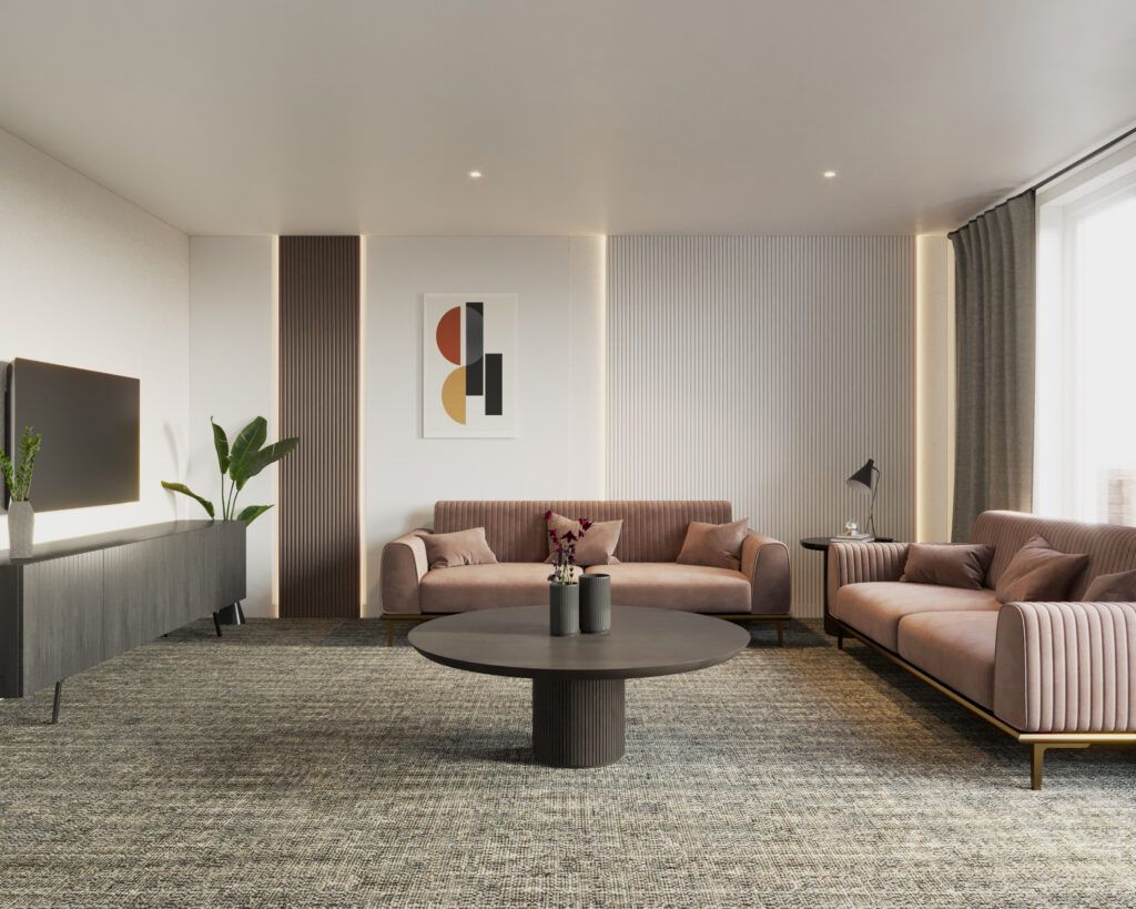 Teppichboden Handgewebt Grau 41787 Toscane ITC Gewebt - Rollenbreite 400 cm