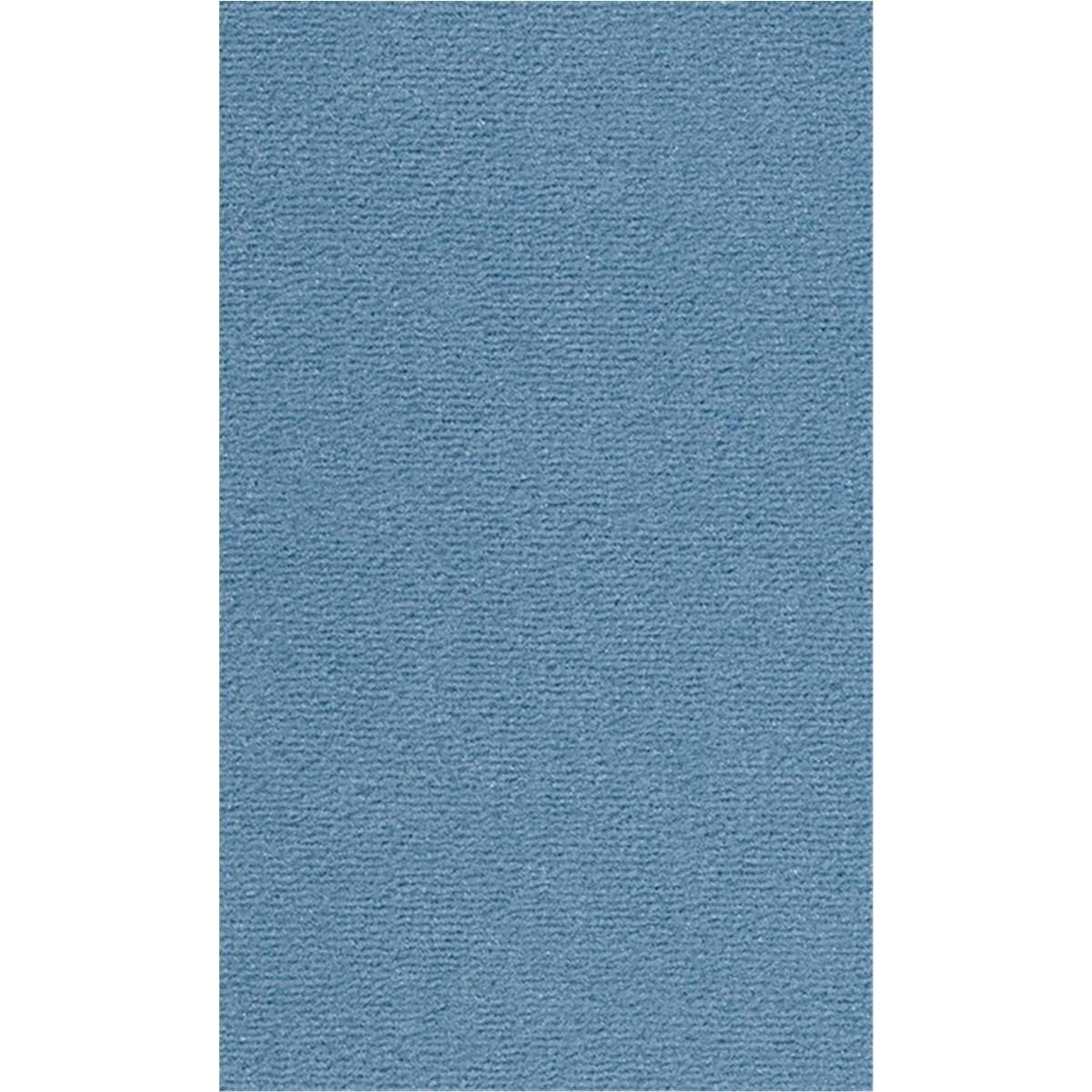 Teppichboden Vorwerk Passion 1021 BINGO Velours Blau 3R33 - Rollenbreite 400 cm