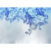 Vlies Fototapete - Blue Aura  - Größe 350 x 250 cm