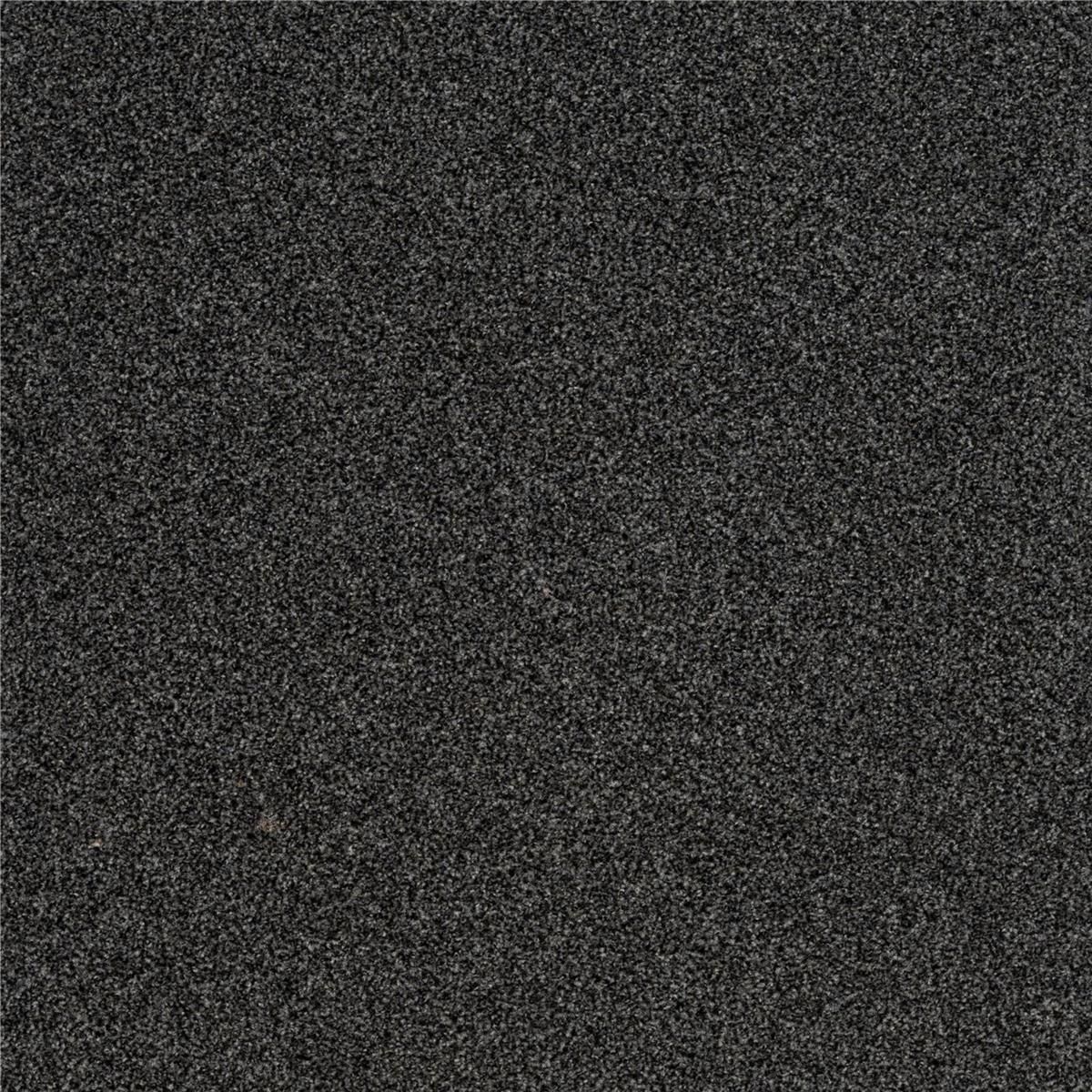 Teppichfliesen 50 x 50 cm NIZZA SL Saxony-Velours Grau 740 uni