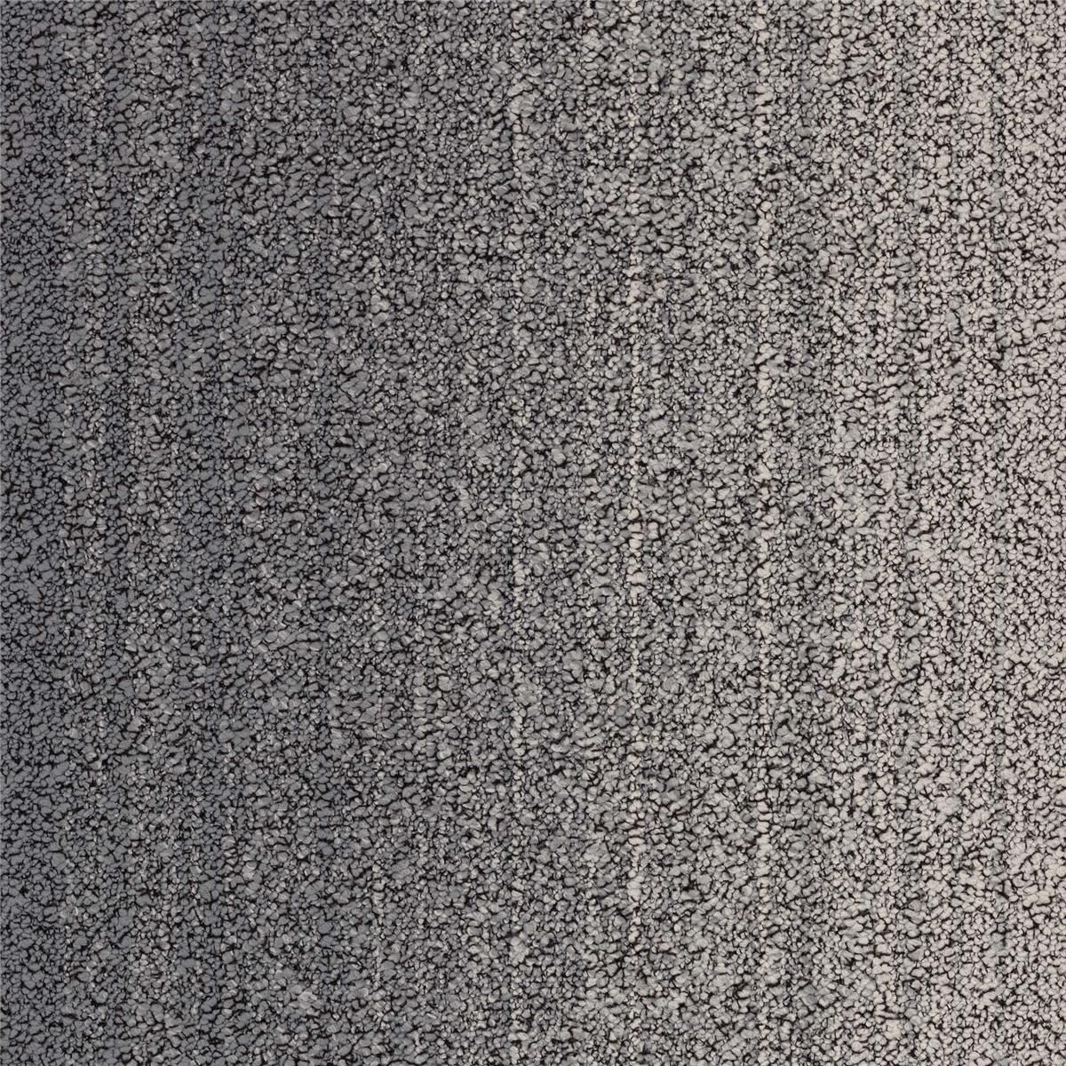 Teppichfliesen Desso Fuse Landscape B755 9920 Grau Hell Schlinge strukturiert 50 x 50 cm