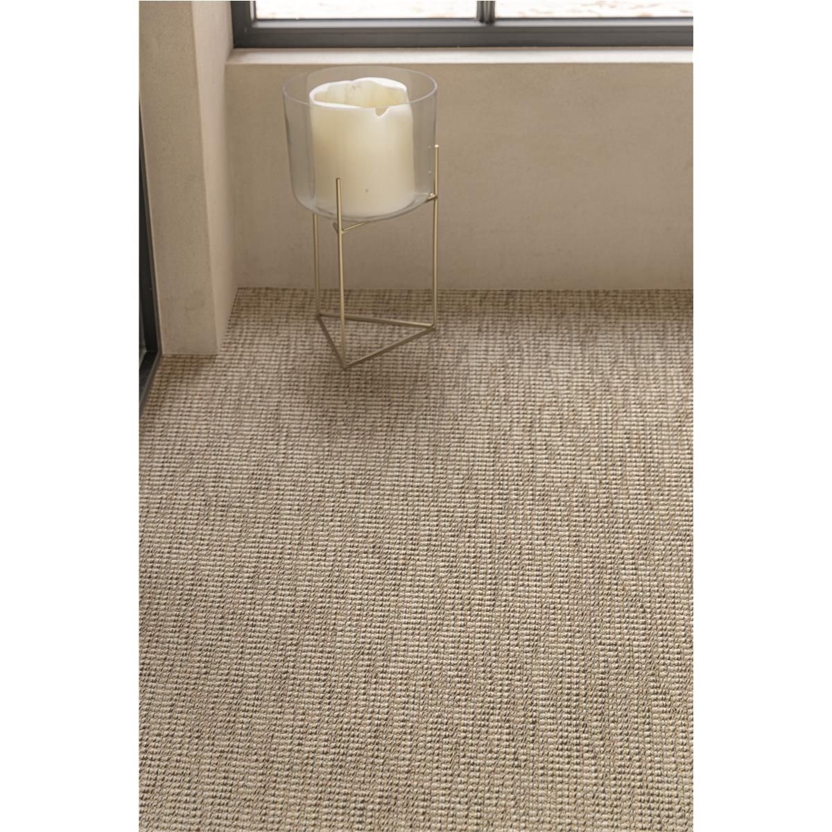 Teppichboden Creatuft Phoenix 45 Dunkelgrau 100% reine Schurwolle - Rollenbreite 400 cm