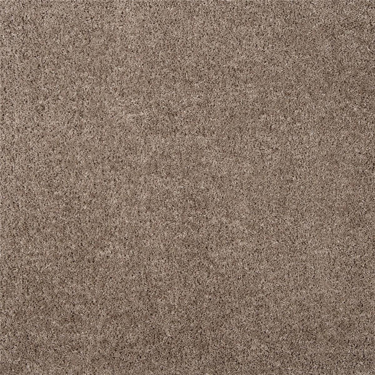 Teppichfliesen 50 x 50 cm MALIBU SL Velours Grau-Braun 920 uni