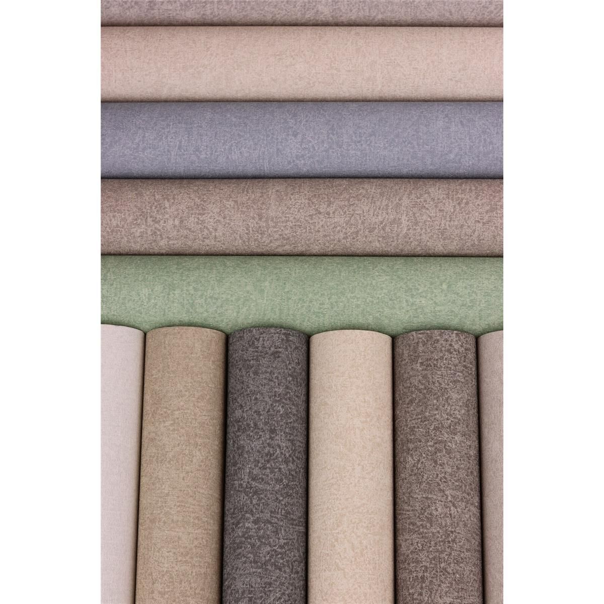 Tapete Basic uni Strukturtapete Anthrazit ansatzfrei 53 cm x 10,05 m