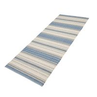Teppich Swedy MALVA V3 Himmelblau-Beige - 60 cm x 90 cm