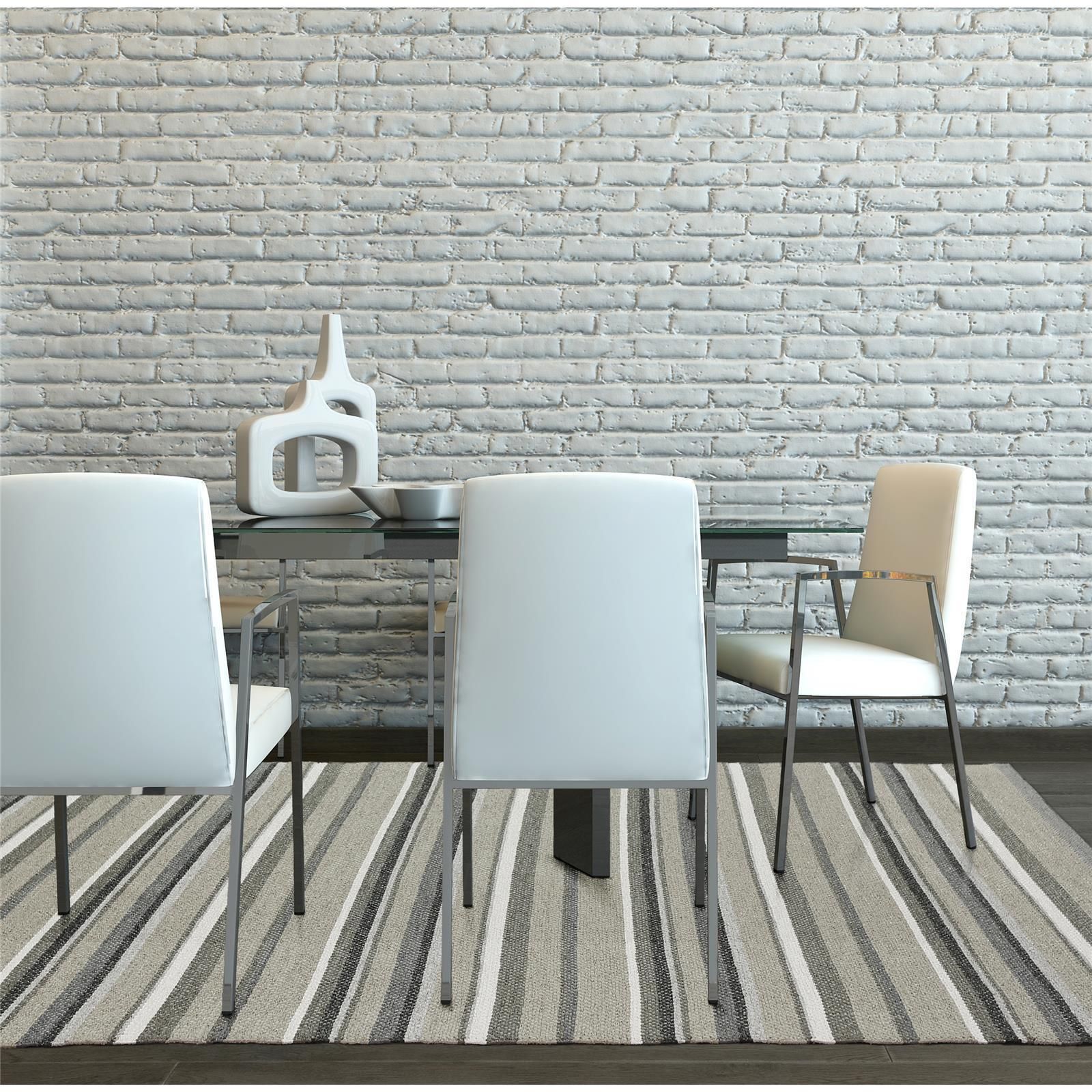 Teppich Swedy BAND V13 Mittelgrau - 60 cm x 110 cm