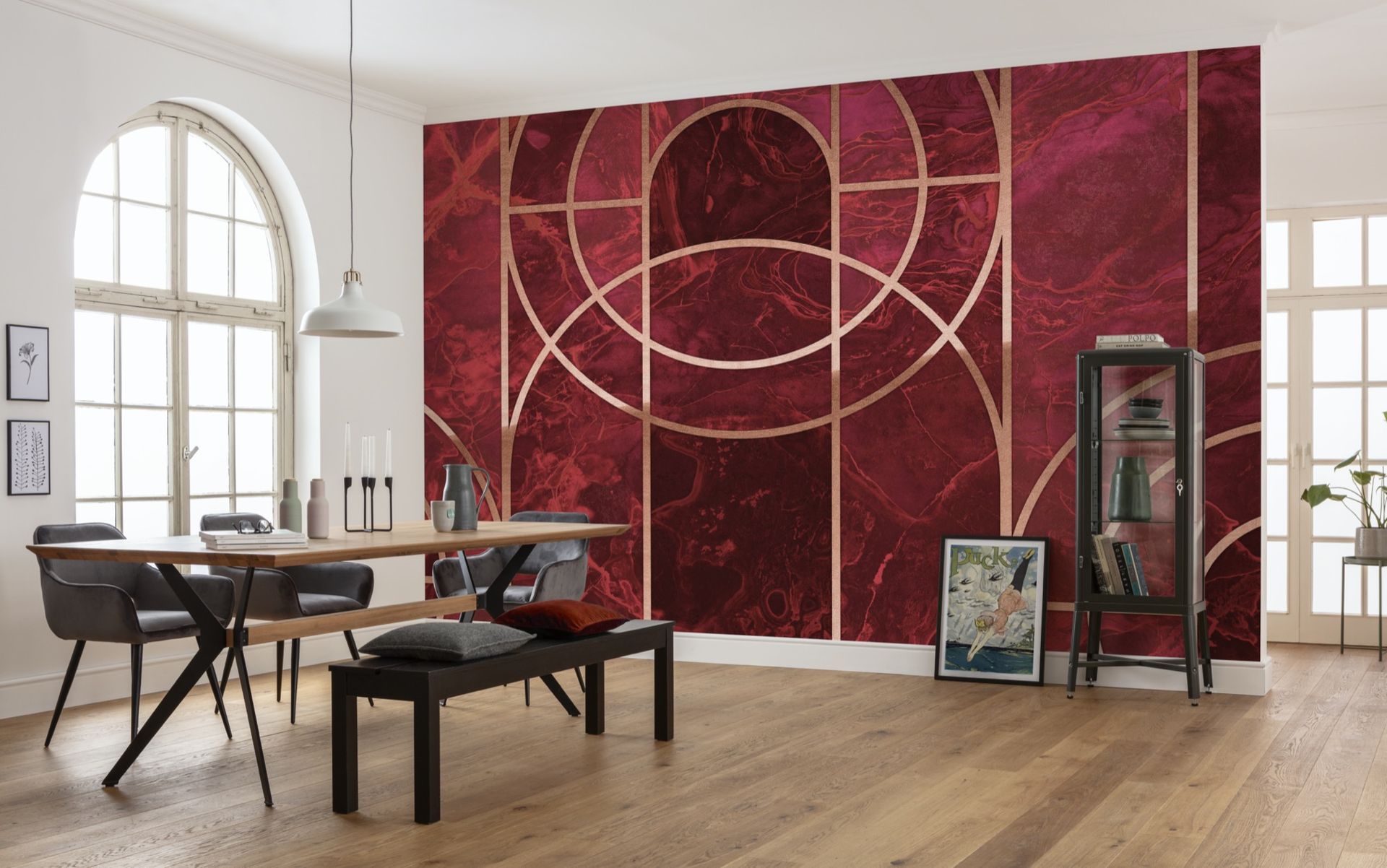 Vlies Fototapete - Pompeux - Größe 400 x 280 cm