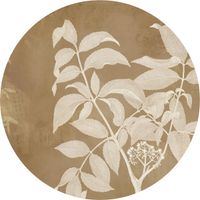 Selbstklebende Vlies Fototapete/Wandtattoo - Blooming Branch - Größe 125 x 125 cm