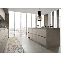 Teppich Swedy FLOU V5 Gelb-Grau - 60 cm x 300 cm