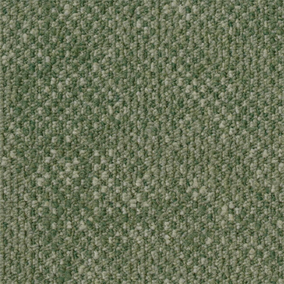 Teppichfliesen Desso Grezzo AB64 7844 Grün Mittel Schlinge strukturiert 50 x 50 cm