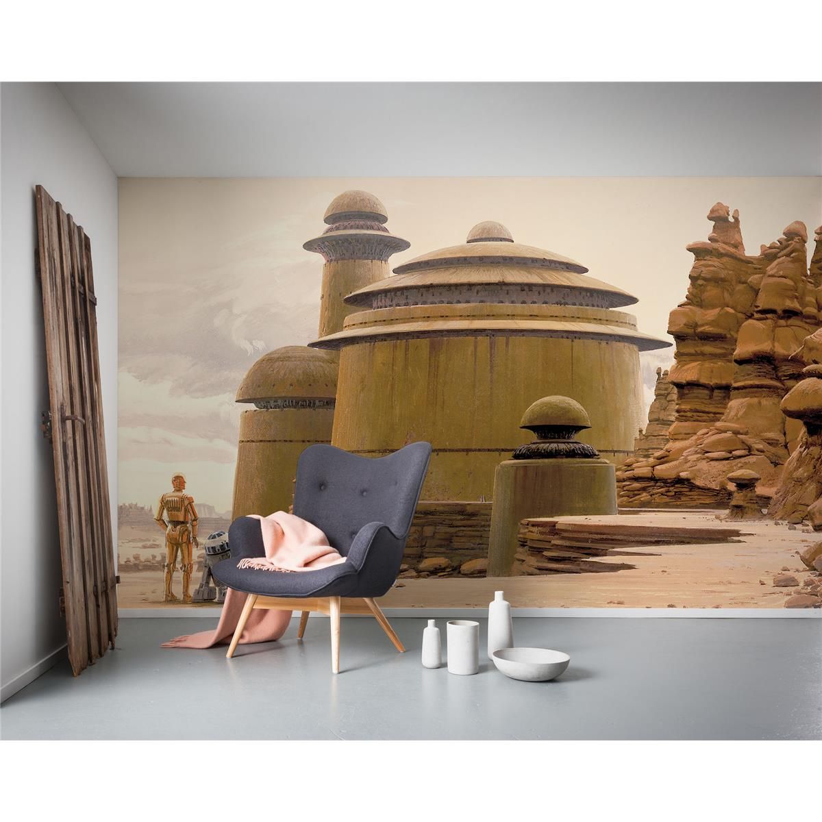 Vlies Fototapete - Star Wars Classic RMQ Jabbas Palace - Größe 500 x 250 cm